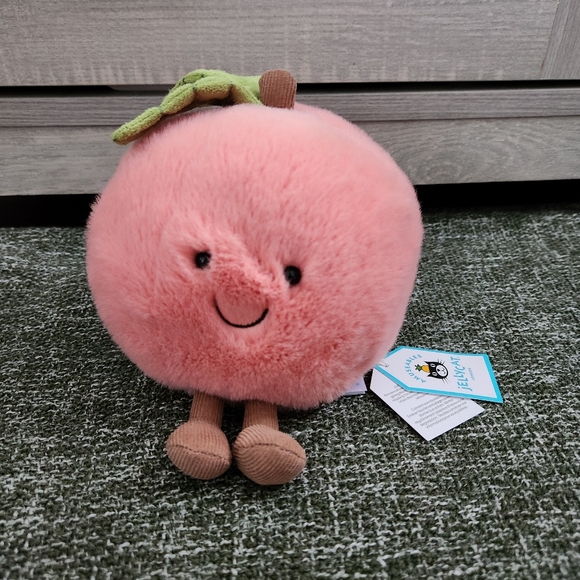 Jellycat Other - NWT Jellycat Amuseables Peach Plush Toy